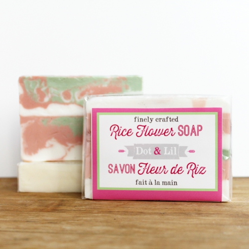  savon fleur de riz